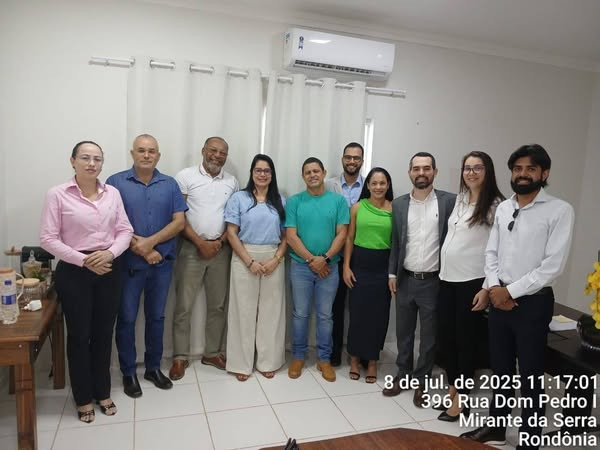 Presidente da OAB visita Mirante da Serra e reforça parceria para instalação de Fórum no município