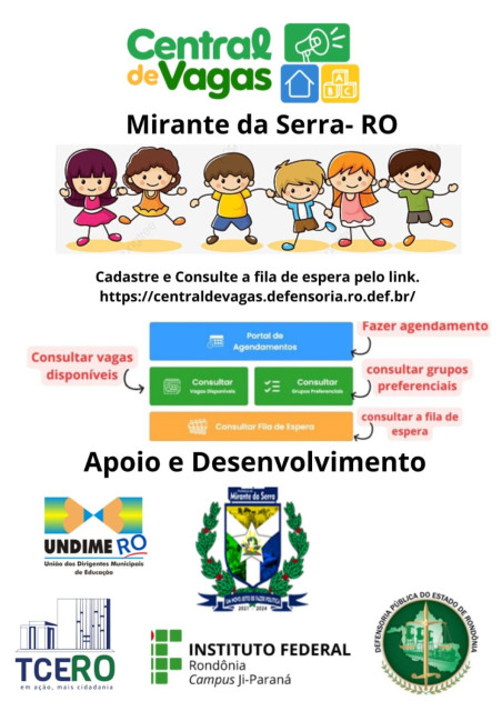 A Secretaria Municipal de Educação, Cultura e Esportes de Mirante da Serra/RO